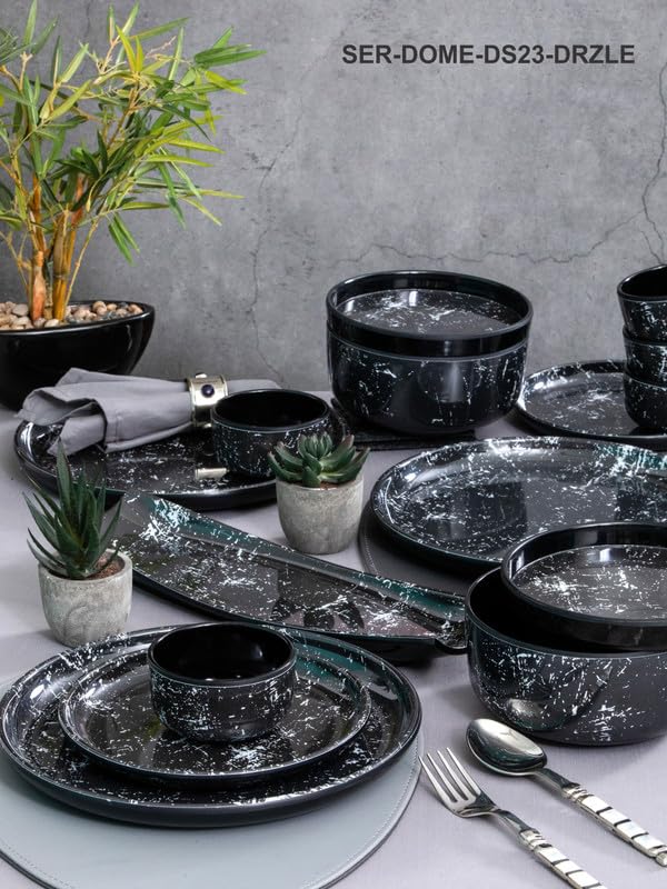 Servewell Dome Dinner Set 23 pc Drizzle - Image 5