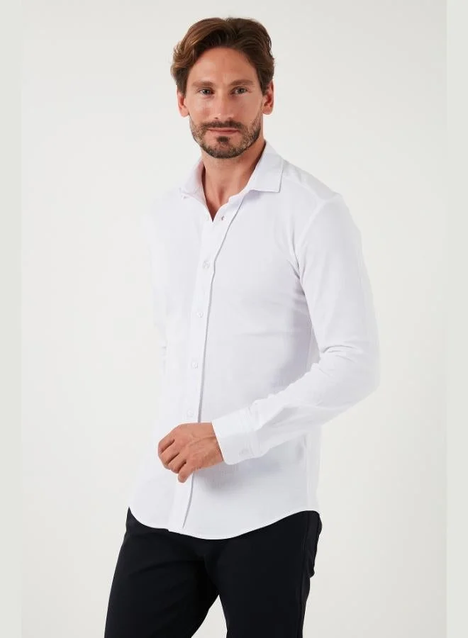Buratti  Buratti 100% Cotton Regular Fit Shirt Men's SHIRT CF25W113650 for Men | Best Price UAE
