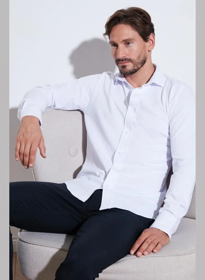 Buratti  Buratti 100% Cotton Regular Fit Shirt Men's SHIRT CF25W113650 for Men | Best Price UAE
