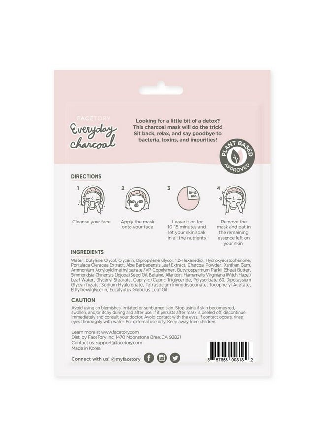 FACETORY FACETORY K Beauty Face Mask Skin Care - EVERYDAY 8 COLLECTION Sheet Mask Set | Natural Premium Korean Face Mask For All Skin Types - No Sulfates No Parabens (8 pc)  - Image 4