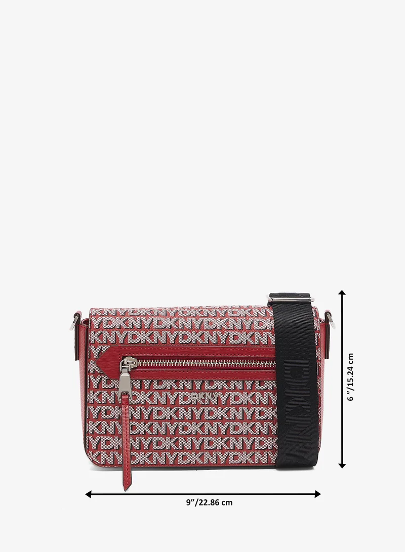DKNY  Bryant Ave Medium Flap Crossbody for Women | Best Price UAE