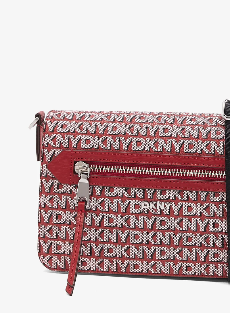 DKNY  Bryant Ave Medium Flap Crossbody for Women | Best Price UAE