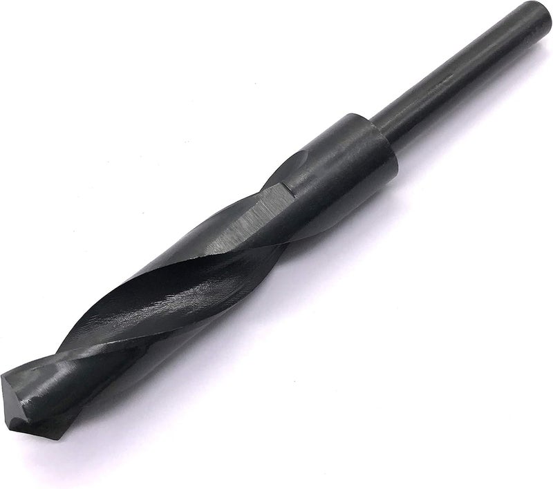 NACX 18mm(23/32-Inch) Reduced Shank Drill Bit, 1/2” Shank High Speed Steel Twist Drill Bit HSS-9341 for Aluminum Plate Copper Wood Stainless Steel - Image 4