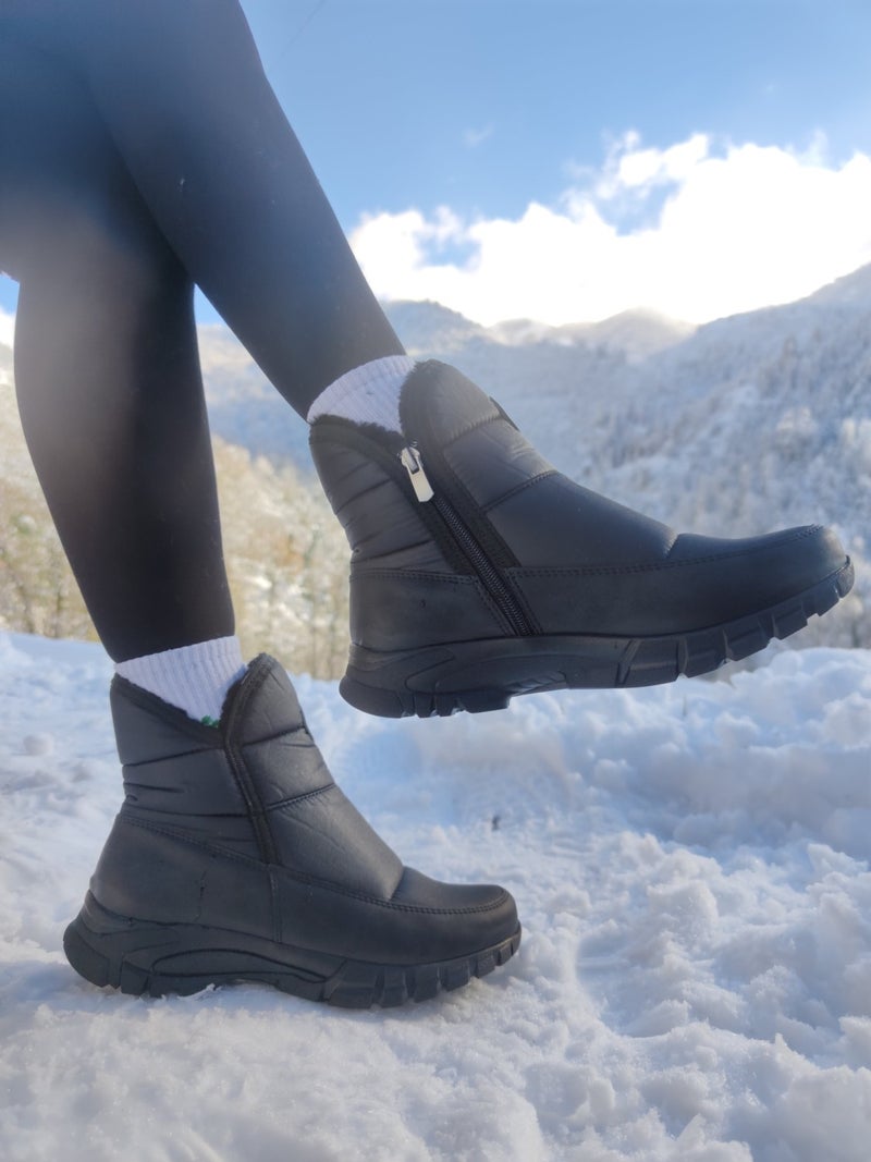 Çiğdem Kundura Çiğdem Snow Boots Snow 1 Unisex - Black - 40 - ST01228-BLACK-40 - Image 2