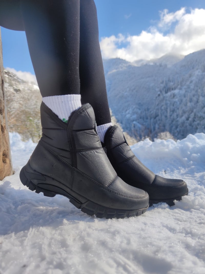 Çiğdem Kundura Çiğdem Snow Boots Snow 1 Unisex - Black - 40 - ST01228-BLACK-40 - Image 1