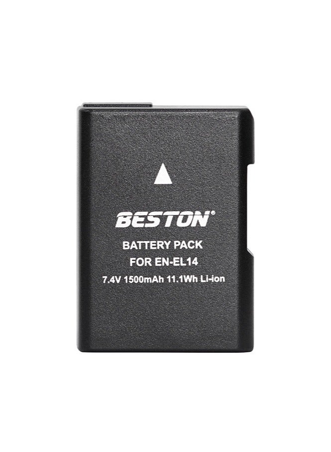 Beston EN-EL14 1500mAh Battery For Nikon Cameras - Pack of 1 - Image 2