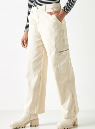 Wide Leg High Waist Pants