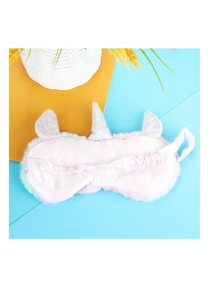 LYDBAOBO Kawaii Unicorn Eye Mask Cartoon Sleeping Mask Stuffed Toy  - Image 5
