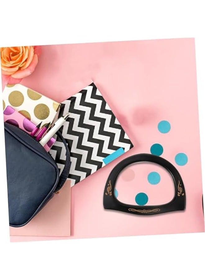DIY Craft Bag Handles Wooden Purse Handles Comfortable Grip Durable Craftsmanship  - Image 3