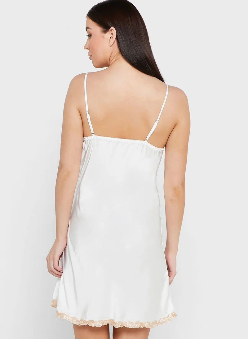 ELLA Lace Detail Slip Dress