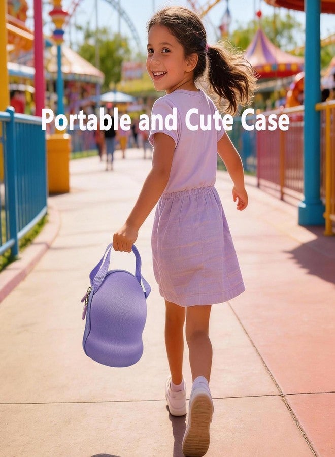 RAWECUD Carrying Case for Bitzee Hamster Ball Interactive Toy Digital Pet, Protective Storage Box for Hamster Ball Pet and Stand Accessories (Purple Case) - Image 3