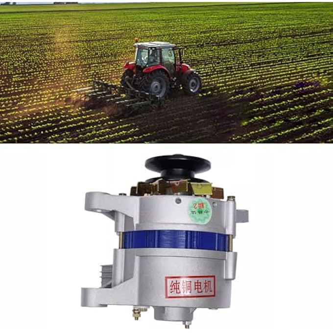 OLONETO 1200W Permanent Magnet Generator For Agricultural Tricycle/Quadricycle Tractors - AC/DC Dual Use With Charging & Lighting - Single/Dual Wheel Pure Copper Core, High Efficiency(Single wheel) - Image 4