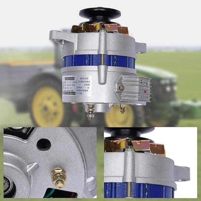 OLONETO 1200W Permanent Magnet Generator For Agricultural Tricycle/Quadricycle Tractors - AC/DC Dual Use With Charging & Lighting - Single/Dual Wheel Pure Copper Core, High Efficiency(Single wheel) - Image 3