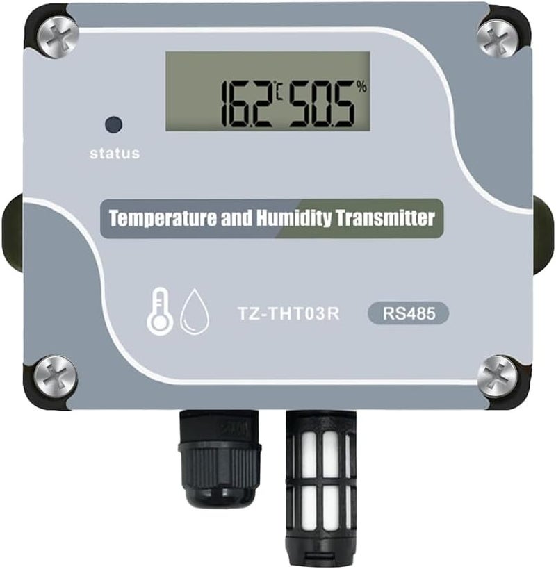 Wall Mounted RS485 Modbus RTU Digital Temperature Humidity Sensor Transmitter Industrial - Image 1
