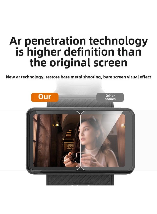 Generic Suitable For Osmo Pocket 3 AR Anti-reflection Low Reflection Film Pocket 2 Motion Camera Explosion-proof Soft Film-Color:Pocket3 Generation AR Antireflection Low Reflection Film (Bare Screen Film)  - Image 3