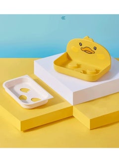 Generic Duck-shaped wall-mounted soap dispenser (yellow)  - Image 2