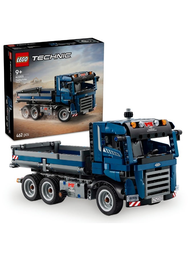 LEGO Technic Tipping Dump Truck 42203 (462) Pieces  - Image 1