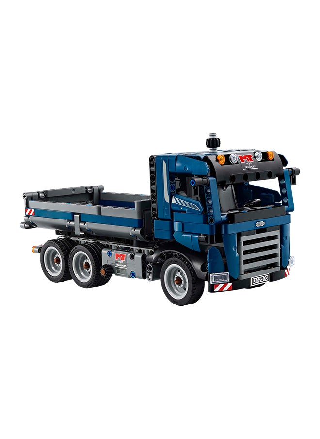 LEGO Technic Tipping Dump Truck Toy with Steering & Moving Dump Box - Construction Vehicle Set for 9+ Years Old Boys & Girls - Fun Birthday & Holidays Gift Idea - 42203 (462 pieces)  - Image 5