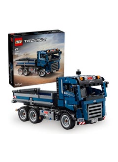 LEGO Technic Tipping Dump Truck Toy with Steering & Moving Dump Box - Construction Vehicle Set for 9+ Years Old Boys & Girls - Fun Birthday & Holidays Gift Idea - 42203 (462 pieces)  - Image 1
