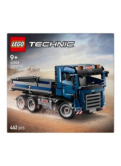 LEGO Technic Tipping Dump Truck Toy with Steering & Moving Dump Box - Construction Vehicle Set for 9+ Years Old Boys & Girls - Fun Birthday & Holidays Gift Idea - 42203 (462 pieces)  - Image 4