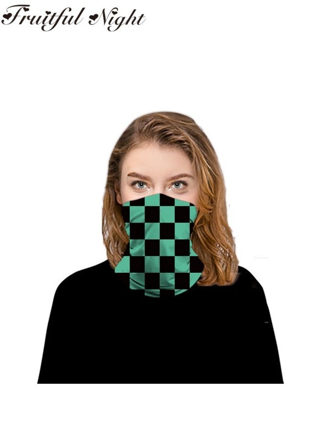 Fruitful Night - Anime demon slayer Mask Face Mask Headband Scarf, 3D Print Windproof Anti Dust for Men Women Adult Kid - Image 1