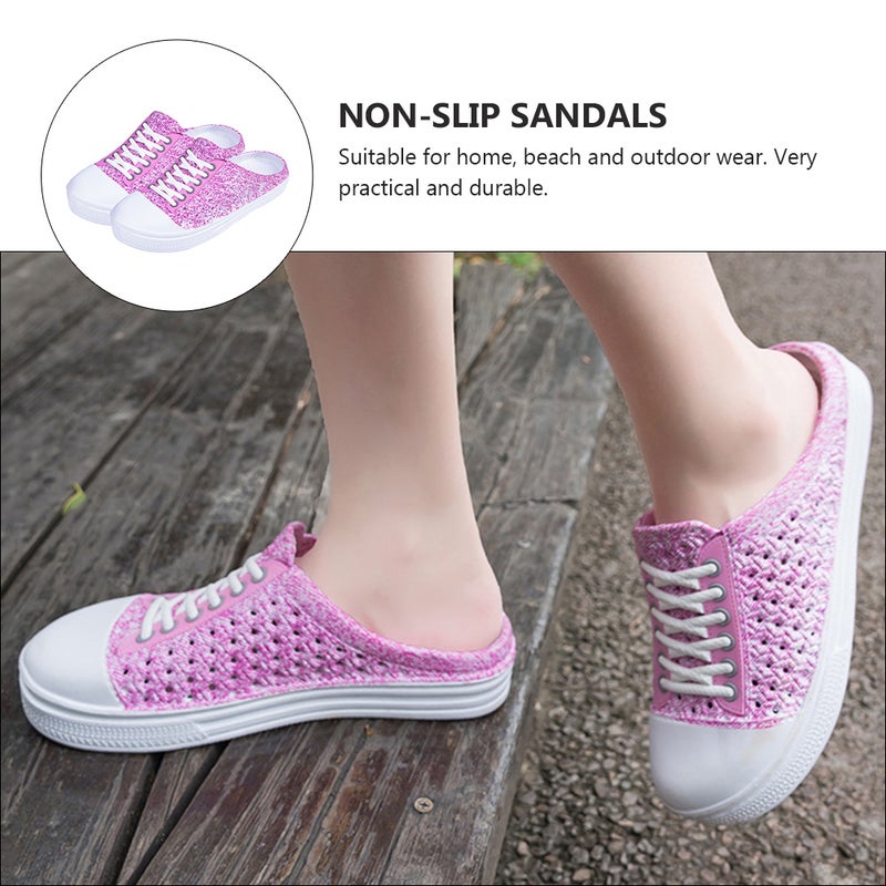 1 Pair of Anti- Sandals for Women Breathable Chic Women Sandals - Image 5