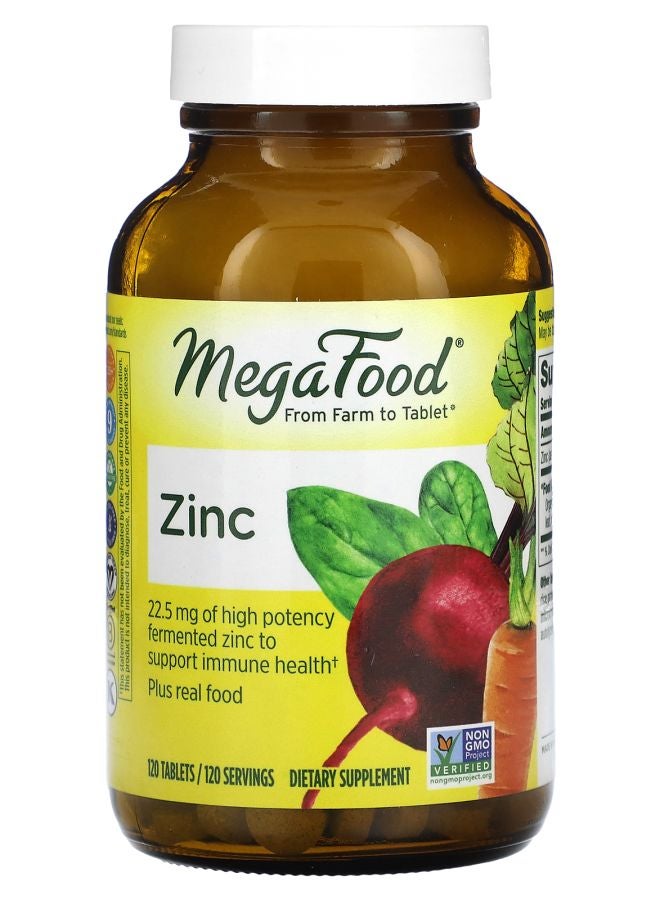 Zinc 22.5 mg 120 Tablets