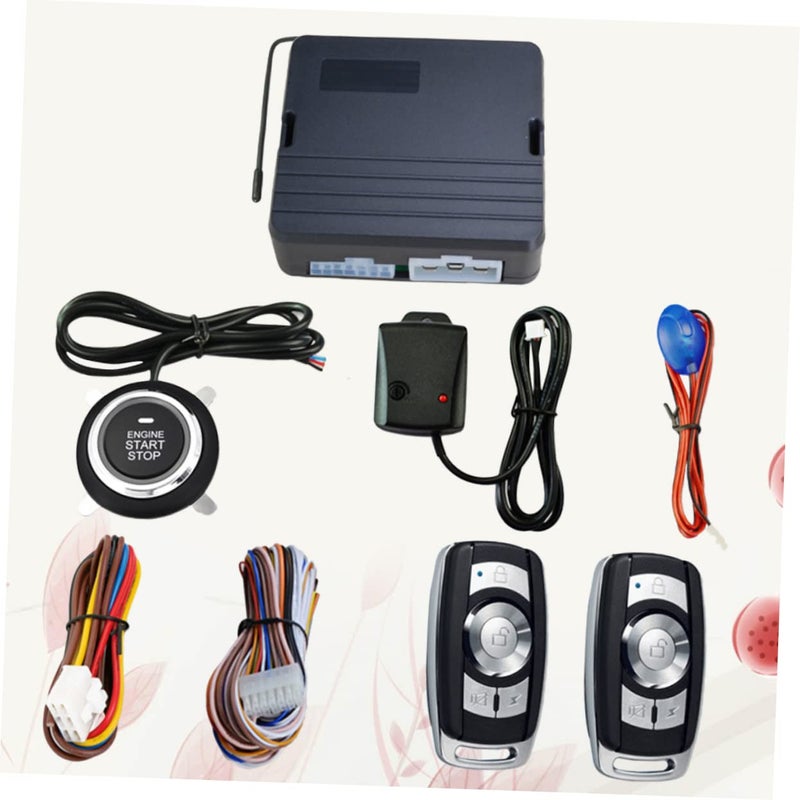 12V Car Alarm System with Remote Start Stop Anti Theft Security Vehicle Door Lock Automation - Image 4