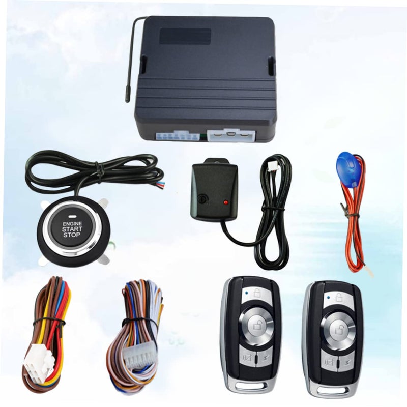 12V Car Alarm System with Remote Start Stop Anti Theft Security Vehicle Door Lock Automation - Image 3