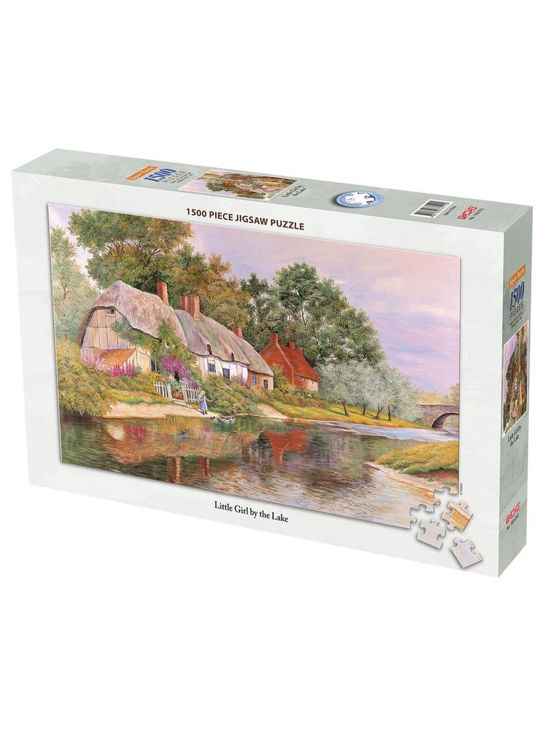 Tomax - Little Girl by the Lake Puzzle 1500 Peices - 150-010 - Image 1