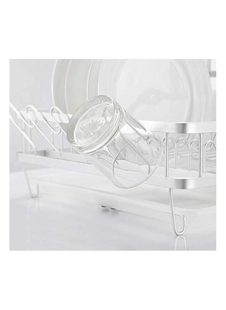 Lavish - Lavish Dish Drying Stand Rack With Stand [Silver ] - Image 1