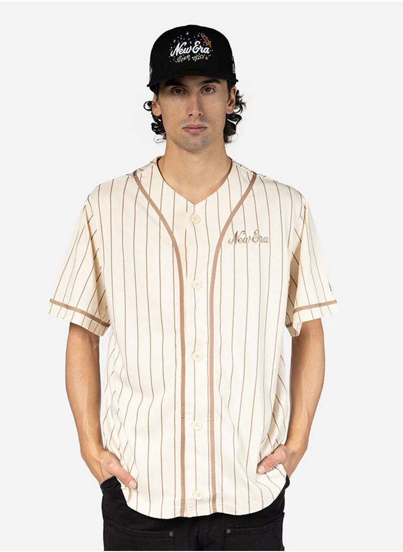 NEW ERA Pinstripe Logo Jersey