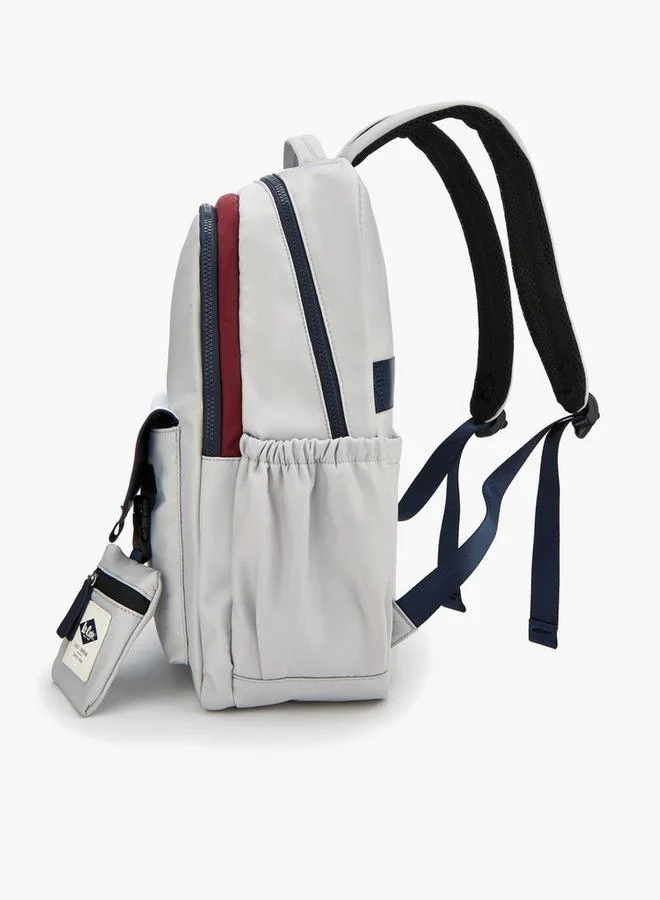 لي كوبر Contrast Trim Backpack With Detachable Coin Purse