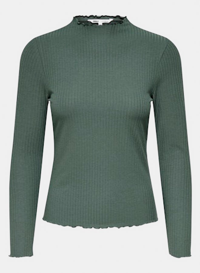 ONLY Womens Emma Longsleeve High Neck Top - Image 1