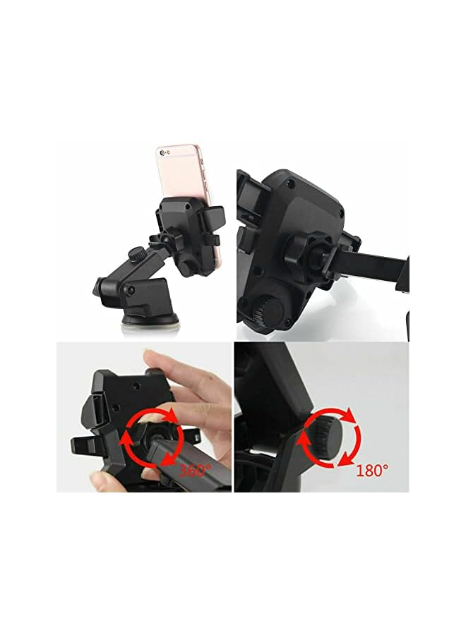S-TOP Car Suction Cup Phone Holder Dashboard Windscreen Mount Auto GPS Navigation Bracket CellPhone Stand fit IPhone Xiaomi - Image 1