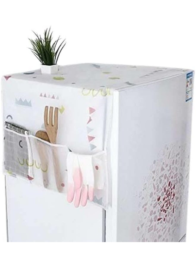 3-piece refrigerator cover, high-quality material - to protect and organize refrigerator shelves, easy to clean and durable for daily use, practical and essential for every home (HY) - Image 2