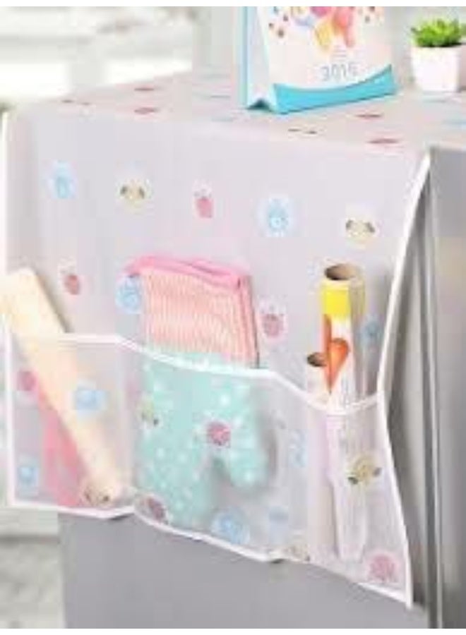 3-piece refrigerator cover, high-quality material - to protect and organize refrigerator shelves, easy to clean and durable for daily use, practical and essential for every home (HY) - Image 3