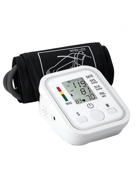Blood Pressure Monitor With Lcd Digital Display