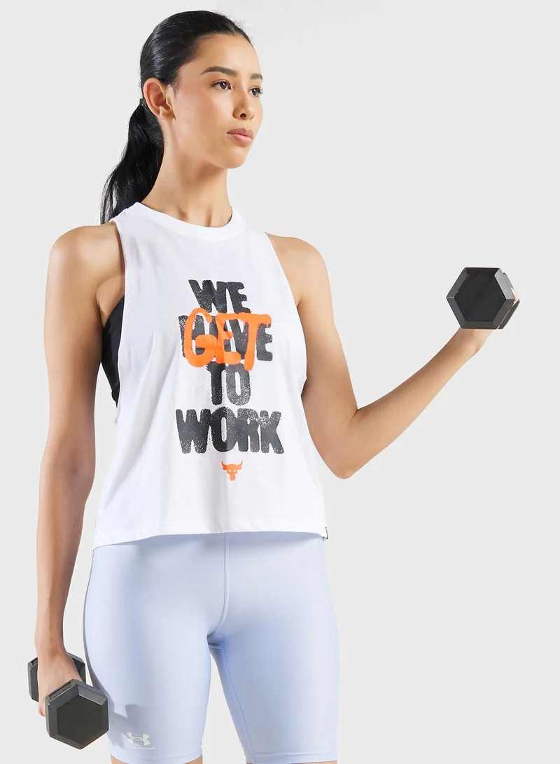 UNDER ARMOUR Project Rock Underground Tank Top