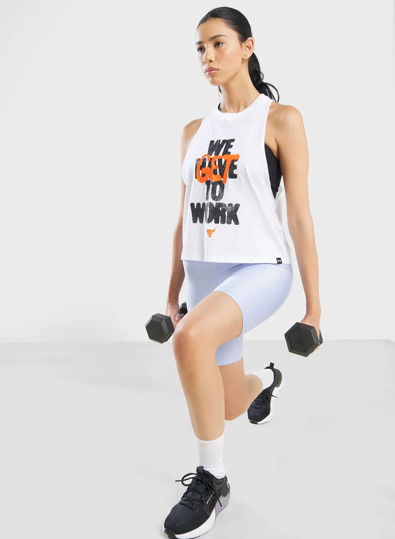UNDER ARMOUR Project Rock Underground Tank Top