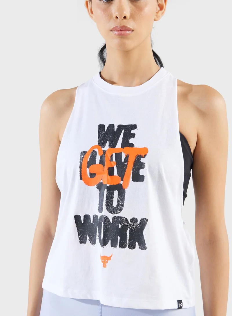 UNDER ARMOUR Project Rock Underground Tank Top