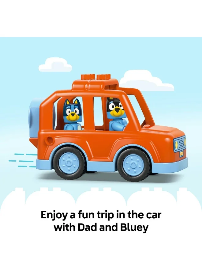 LEGO DUPLO Bluey Ice Cream Trip with Bluey 10458 (22) Pieces
