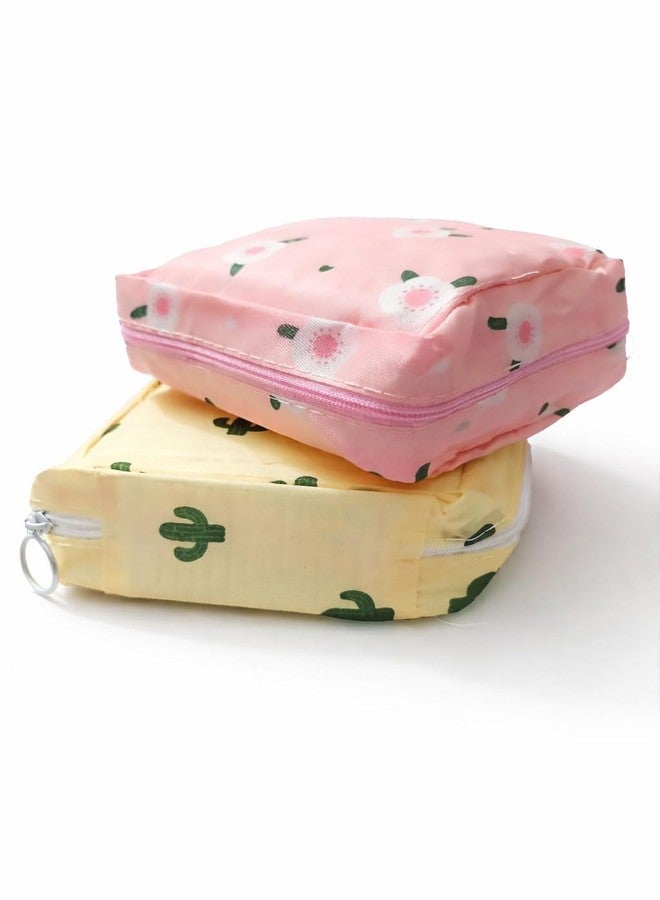 Lifera 1 Sanitary Pad & Napkin Storage Pouch with Compartment | Discreet Period Organizer for Women & Girls | Portable, Waterproof, Reusable Pouch – Multi Designs (Pack of 1) - Image 3
