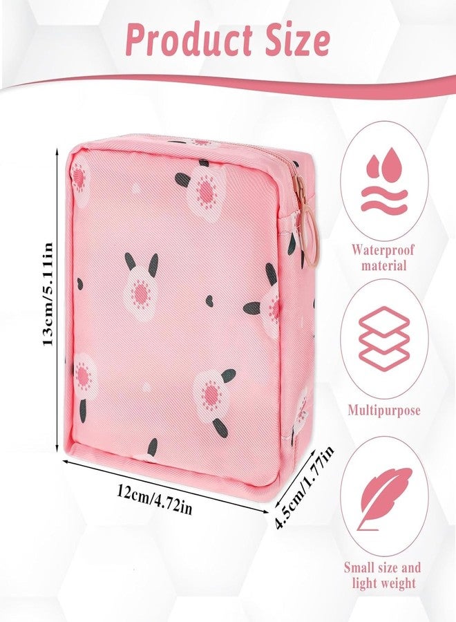 Lifera 1 Sanitary Pad & Napkin Storage Pouch with Compartment | Discreet Period Organizer for Women & Girls | Portable, Waterproof, Reusable Pouch – Multi Designs (Pack of 1) - Image 2
