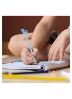 Y&D Cartoon Sheep Alpaca Llama Gel Pen, 4Pcs Cute Colorful Rollerball Pens for School Office Writing Supplies Stationery Gift, Black Ink, 0.38mm Ball Point  - Image 4