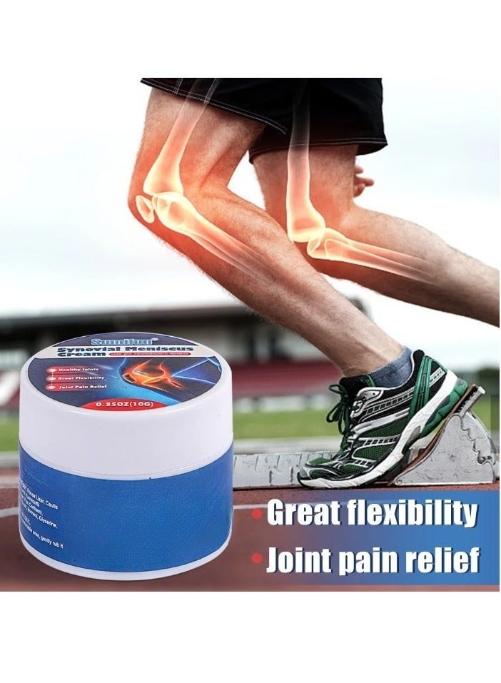Sumifun Knee Joint Pain Relief Ointment, Meniscus Damage Leg Knee Arthritis Cream, Fast Absorbing Hand And Foot Tenosynovitis Cold Gel, Quick Relief Joint And Bone Therapy Cream For Muscle And Joint Pain - Image 2