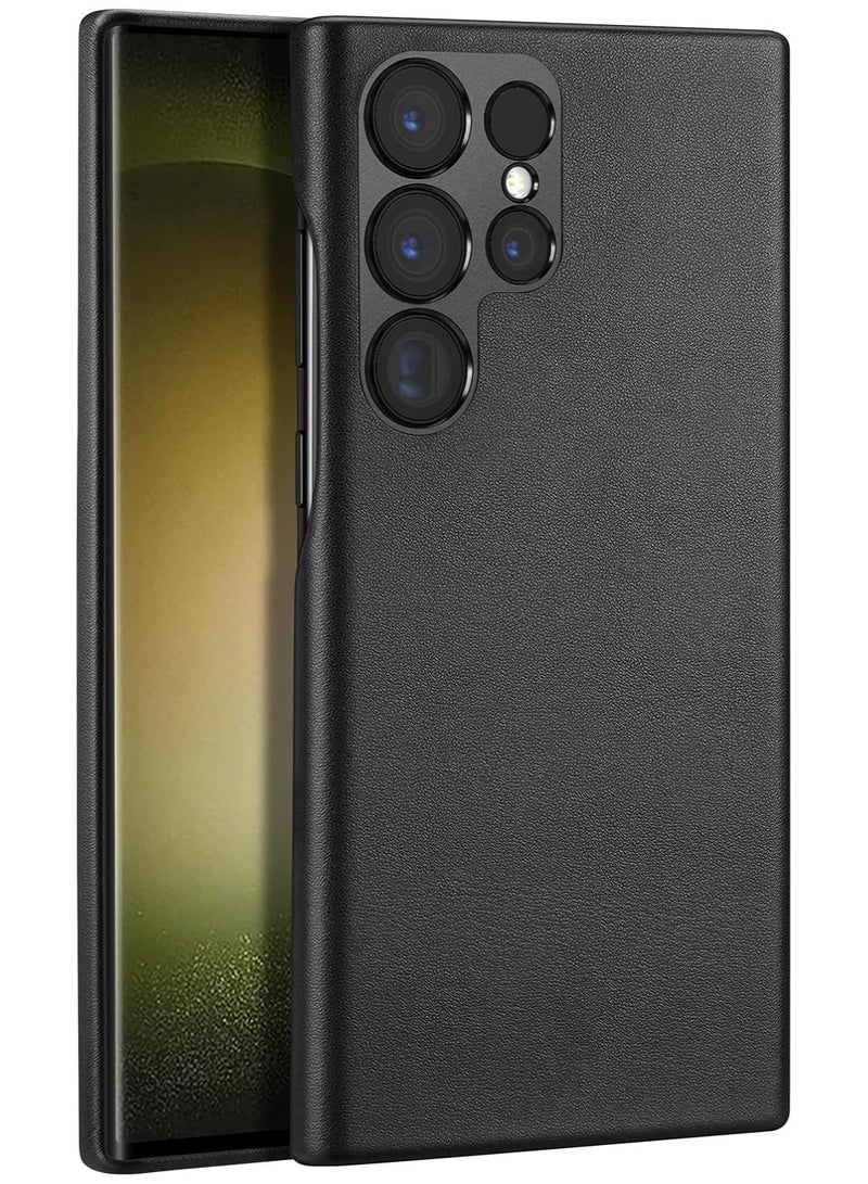 general Leather Case Compatible with Galaxy S23 Ultra 5G, Slim Leather Shockproof Protective Case for Galaxy S23 Ultra 6.8 inch - Image 1