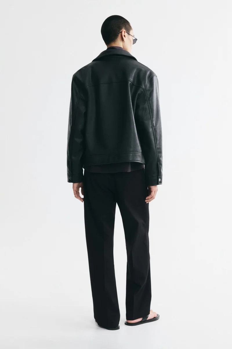 H&M  Relaxed Fit Wide tailored trousers for Men | Best Price UAE