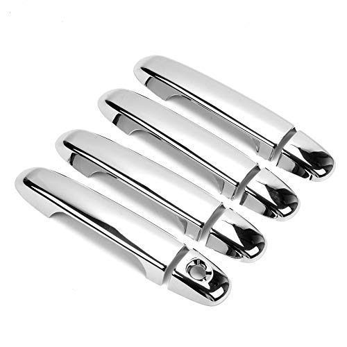 Dreamseek 8Pcs 4 Door Handle Cover Compatible Toyota Camry 2012 2013 2014 Exterior ABS Molding Protector Trim (Chrome Plated) - Image 2