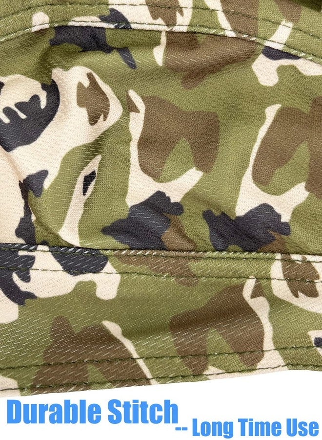 JHYWELL Sweat Wicking Doo Rag Cooling Dew Rag Helmet Liner Hat Large Motorcycle Head Wrap Bandana Skull Caps for Men and Women, Camo 4 Pack, One Size-3X-Large - Image 4